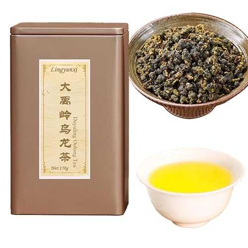 Lingyunxi Dayuling Oolong Tea Dayuling Tea Taiwan Mountain Oolong Te Taiwanese Oolong Tea Gaoshan Ulong Tea High Cold Fragrance,Smooth Taste,25% Fermentation Degree 大禹? 中華民国大禹?茶??茶 中華民国茶 ??茶5.3薬局衡オンス/150g Lingyunxi