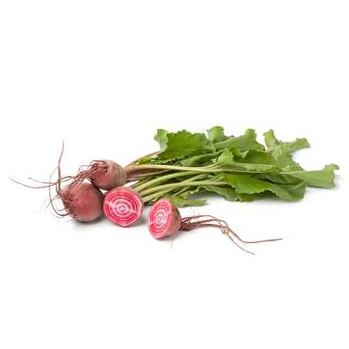For The Gourmet Fresh Striped Baby Beets - Bulk Avg 12 Lb Case, Premium Baby Beets for Gourmet Chefs and Culinary Lovers