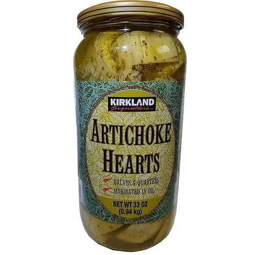 Kirkland signature artichoke hearts marinated インチ oil 33 薬局衡オンス