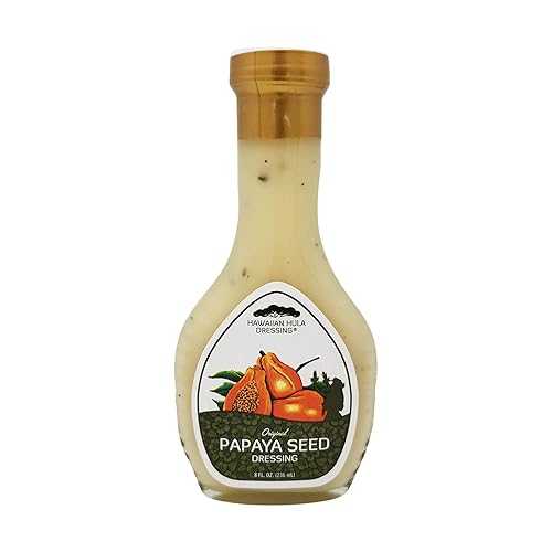 Hawaiian Hula Dressing HAWAIIAN HULA Papaya Seed Dressing, 8 OZ