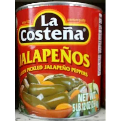 La Costena Jalapeno Peppers - 93 Ounce can