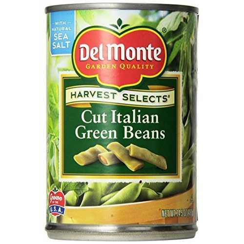デルモンテ カットイタリアンインゲン 14.5薬局衡オンス缶 (6個風呂敷き包み) Del Monte Cut Italian Green Beans 14.5薬局衡オンス Can (Pack of 6)