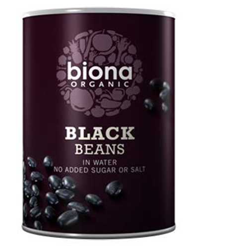 Biona Organic Black Beans インチ Water 400g - Pack of 2
