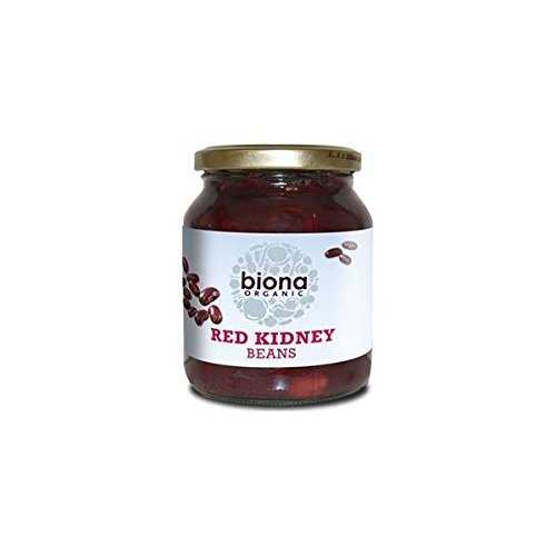 Biona Organic Kidney Beans - インチ Glass jars 350g-2 Pack