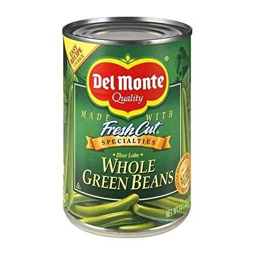 TAOindustry Del Monte Blue Lake Whole Green Beans 14.5 Oz (Pack of 6) by Del Monte