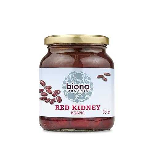 Biona Organic Kidney Beans - インチ Glass jars 350g-2 Pack