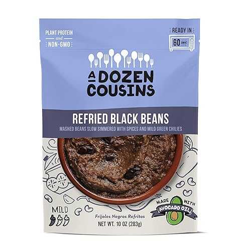 A Dozen Cousins Meals A Dozen Cousins Refreid Beans, 8 Pack