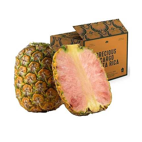 Melissa s Produce Pinkglow Pineapple Fresh, Naturally Pink Pineapple with Sweet Tropical Flavor Packed with Lycopene \u0026 Vitamin C Grown インチ Costa Rica, Hand Selected