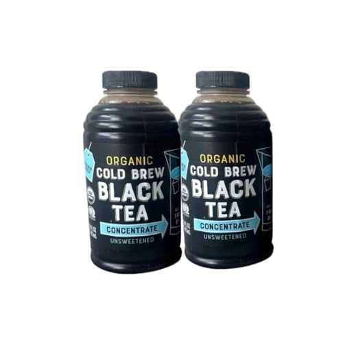 Generic Organic Cold Brew Black Tea Concentrate - 2 bottles