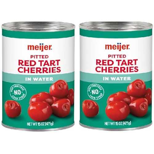 Generic Pitted Red Tart Cherries (Pack Of 2 Cans), 15 薬局衡オンス.