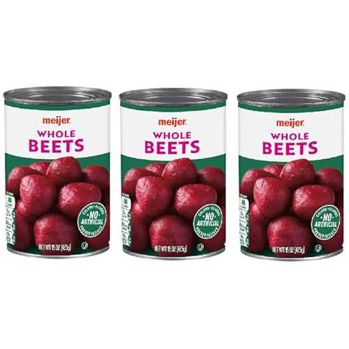Generic Whole Beets (Pack Of 3 Cans) 15 薬局衡オンス.
