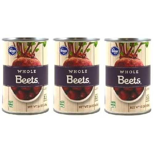 Generic Whole Beets (Pack Of 3 Cans) 15 薬局衡オンス. Each