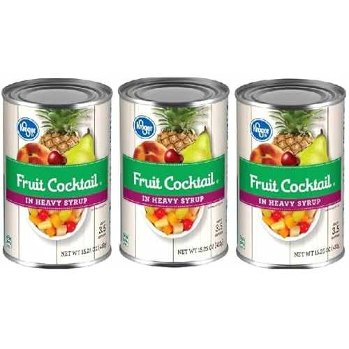 Generic Fruit Cocktail インチ Heavy Syrup (3 Cans,15.25 薬局衡オンス. Each)