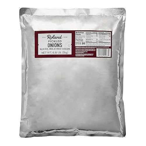 Roland Foods Pickled Onions, Specialty Imported Food, 6.61 Pound Bag, Pack of 1