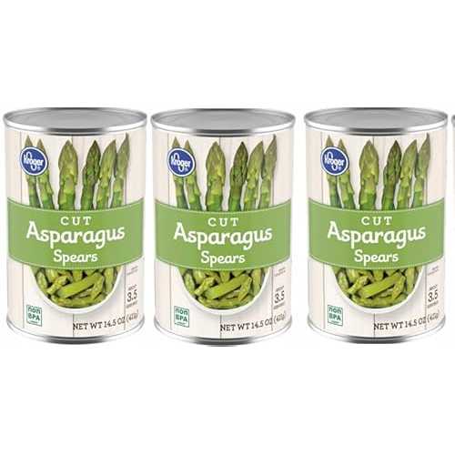 Generic Cut Asparagus Spears (Pack Of 3 Cans), 14.5 薬局衡オンス. Each Can