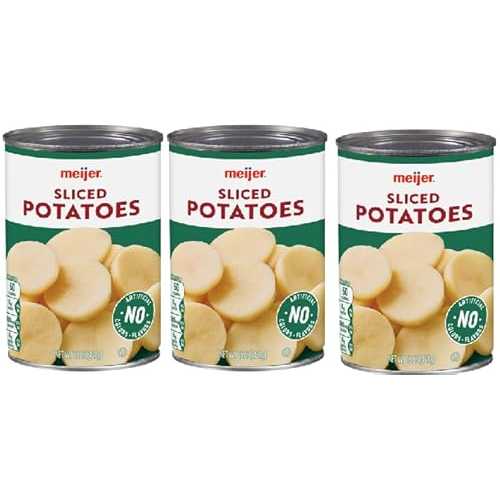 Generic Canned Sliced Potatoes (Pack Of 3 Cans), 15 薬局衡オンス. each Can
