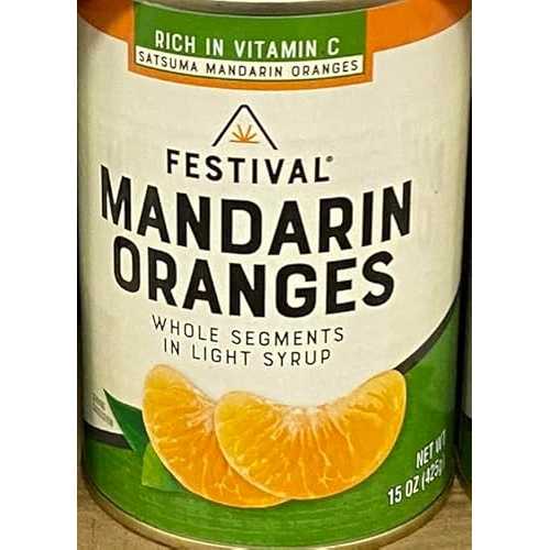 Generic Mandarin Oranges Whole Segments インチ Light Syrup 15 薬局衡オンス. (Pack of 6)