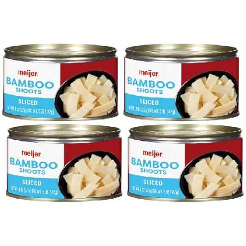 Generic Sliced Bamboo Shoots (4 Cans, 8 薬局衡オンス. each)