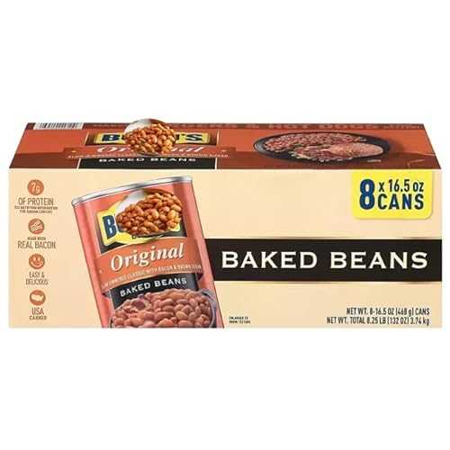 Generic Original Baked Beans, 16.5 Ounces, Pack of 8 (8 Count (1 Pack))