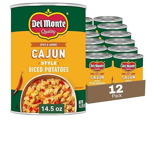 Del Monte Cajun Style Diced Potatoes, 14.5 薬局衡オンス. Cans, Pack of 12