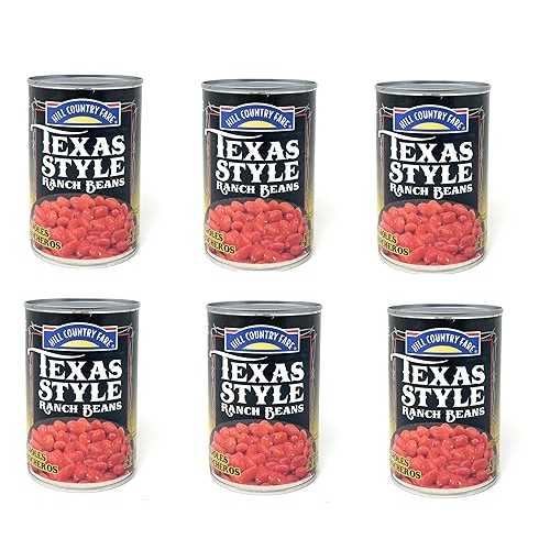 Hill Country Fare Texas Style Ranch Seasoned Pinto Beans 15薬局衡オンス - pack of 6