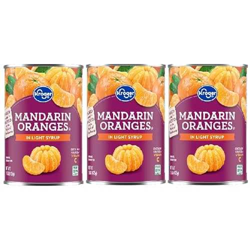 Generic Mandarin Oranges インチ Light Syrup (3 Cans, 15 薬局衡オンス. Each)