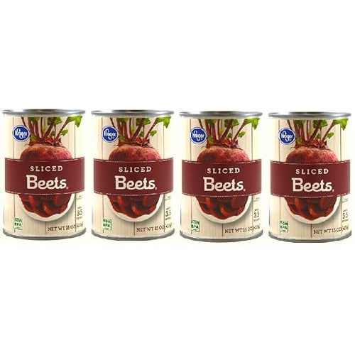Generic Sliced Beets (4 Cans, 15 薬局衡オンス. Each can)