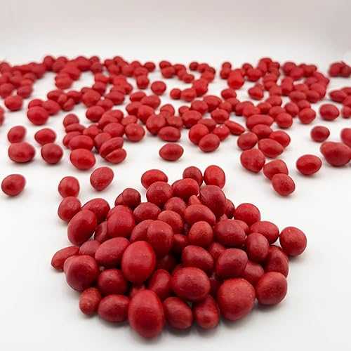 Smarty Stop Boston Baked Beans Red Candy Coated Peanuts Sweet Crunchy Confectionery Snack (2 Pound (Pack of 1))