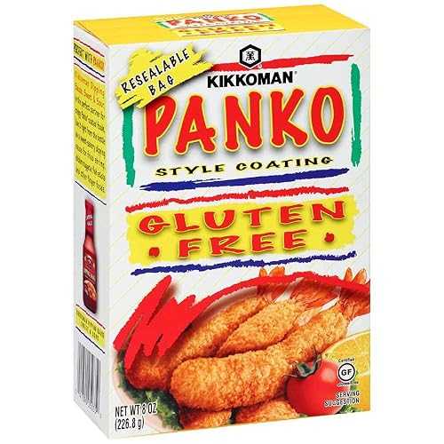 Kikkoman Gluten Free Panko Style Coating, 8 Ounce -- 12 per case.