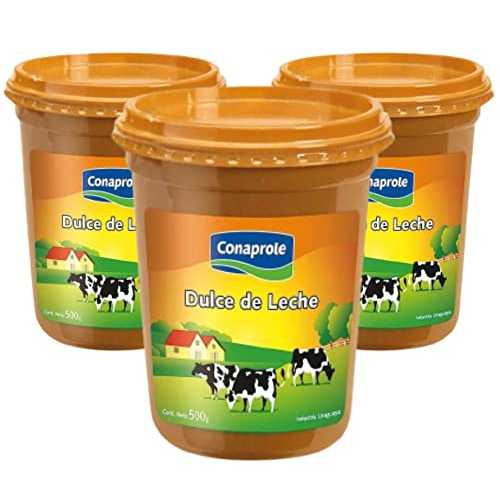 Conaprole Dulce de Leche 塩素・・sico Classic Dulce de Leche Caramel from Uruguay - Gluten Free, 3 x 500 g / 1.1 重量ポンド Generic Conaprole Dulce de Leche 塩素 sico Classic Dulce de Leche Caramel from Uruguay - Gluten Free, 3