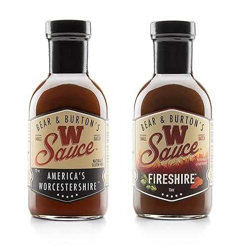 Old Florida Sauce Co. Bear \u0026 Burton\u0027s W Sauce + Fireshire, Two Pack Fireshire and Original W Sauce, 12 Fl 薬局衡オンス Bear and Burtons W Sauce + Fireshire, Two Pack Fireshire and Original W Sauce / Distinctive Spicy Worce