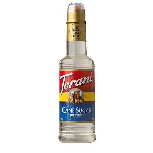 Torani Flavored Drink Syrup, Cane Sugar Sweeteners, 12.7 Fl Oz (Pack of 4)