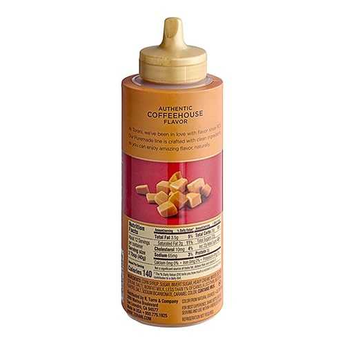 FixtureDisplays 12 fl. 薬局衡オンス. (16.5 薬局衡オンス.) Puremade Caramel Flavoring Sauce WS-999791267-NF