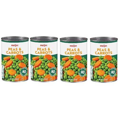 Generic Peas \u0026 Carrots (Pack Of 4 Cans) 15 薬局衡オンス. Each