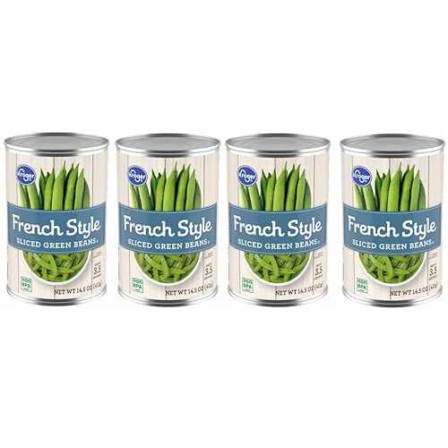 Generic Canned French Style Sliced Green Beans (Pack Of 4 Cans) 14.5 薬局衡オンス. Each