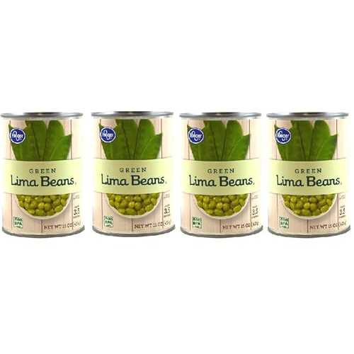 Generic Green Lima Beans (Pack Of 4 Cans), 15 薬局衡オンス. Each Can