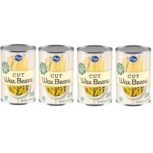 Generic Cut Wax Beans (4 Cans,14.5 薬局衡オンス. Each)