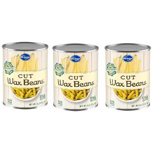 Generic Canned Cut Wax Beans (3 Cans,14.5 薬局衡オンス. Each)