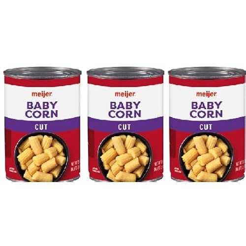 Generic CUT BABY CORN (3 Cans, 15 薬局衡オンス. each)