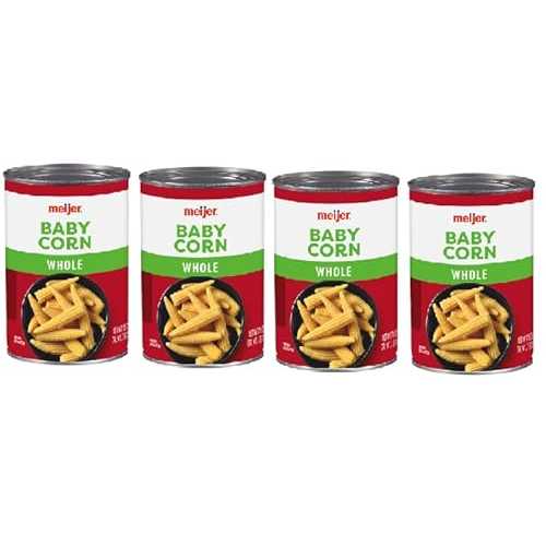 Generic Whole Baby Corn (4 Cans, 15 薬局衡オンス. each)
