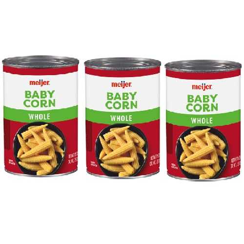 Generic Whole Baby Corn (3 Cans, 15 薬局衡オンス. each)