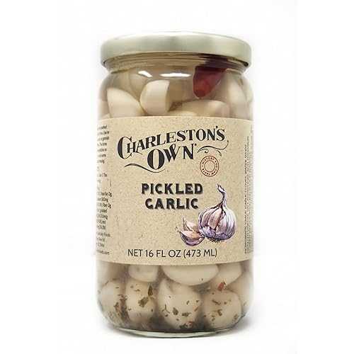 Generic Pickled Garlic Charleston\u0027s Own 16薬局衡オンス Jar