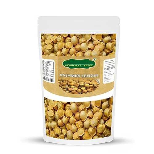 Generic Kashmiri Garlic Kashmiri Lehsun Single Clove - 50 GM - Fresh \u0026 Natural Snow Mountain Garlic