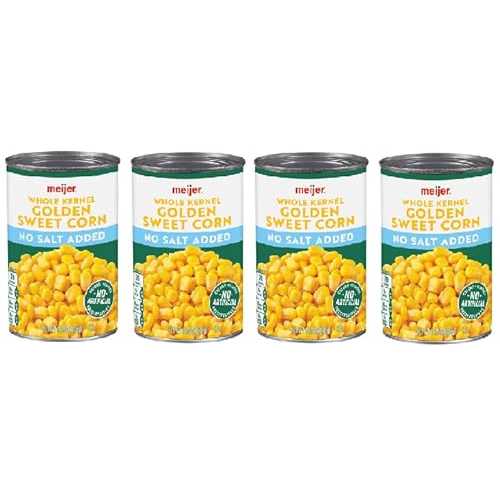Generic No Salt Added Kernel Golden Sweet Corn (4 Cans,15 薬局衡オンス. Each)