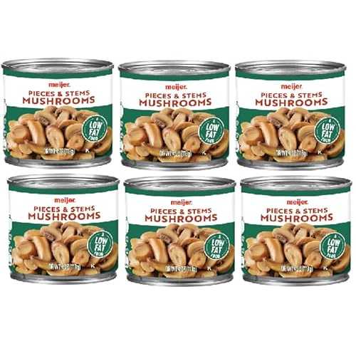 Generic Mushroom Stems \u0026 Pieces (6 Cans, 4 薬局衡オンス. Each)