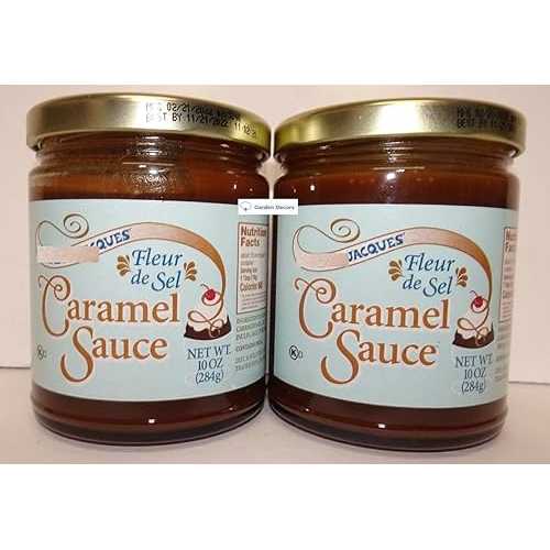Generic Trader Joe Gluten Free Fleur de Sel Caramel Sauce 10薬局衡オンス 283g (Two Jars)