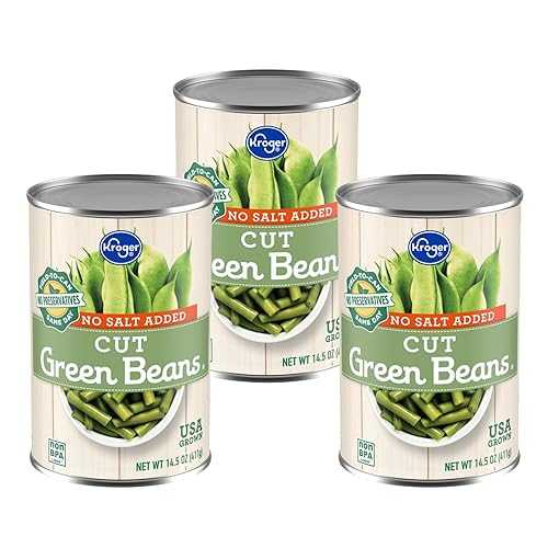 Generic No Salt Cut Canned Green Beans 14.5 薬局衡オンス Pack Of 3
