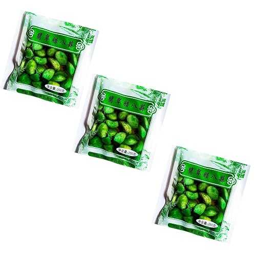 FARIDRUN Jade Laba Garlic Pickled Vegetables, Authentic Big Garlic, Green Garlic インチ Sweet and Sour Sauce(3 bag)