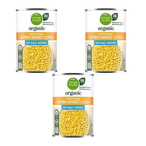 Generic ST Organic No Salt Added Whole Kernel Super Sweet Corn 15 薬局衡オンス (3PK)