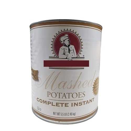 Generic Premium Quality Instant Complete Mashed Potatoes #10 Can (5.50 Lbs)